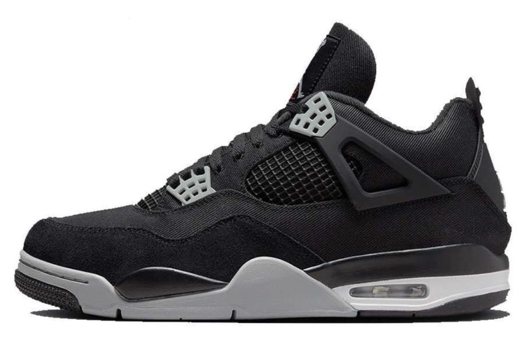 AIR JORDAN 4 SE  Black and Light Steel