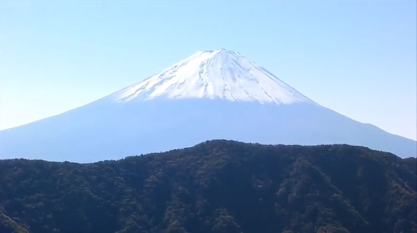釈迦ヶ岳からの富士